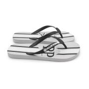 Lente/Zomer Unisex Synthetische Flip Flops Philipp Plein , Gray , Unis...