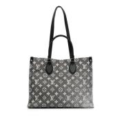 Pre-owned Denim louis-vuitton-bags Louis Vuitton Vintage , Gray , Dame...