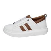 Heren Synthetisch Leren Sneakers Alexander Smith , White , Heren