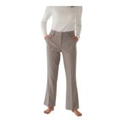 Beige Clara Enkel Melange Broek Fiveunits , Beige , Dames