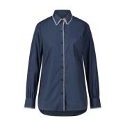 Katoenen overhemd met stijlvolle details Rag & Bone , Blue , Dames