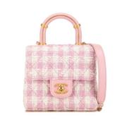 Pre-owned Fabric chanel-bags Chanel Vintage , Pink , Dames