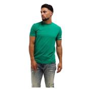 Groen Ronde Hals T-Shirt Heren Dsquared2 , Green , Heren