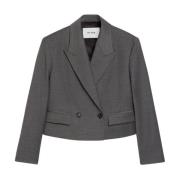 Moderne Korte Blazer IVY OAK , Gray , Dames