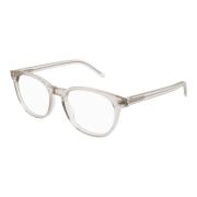 Beige Brillen Montuur SL M111 Saint Laurent , Beige , Unisex