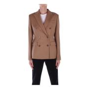 Kameeljassen met logo achterkant Dondup , Brown , Dames