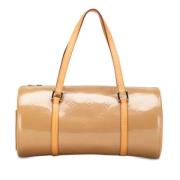 Pre-owned Leather handbags Louis Vuitton Vintage , Beige , Dames