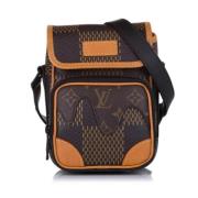 Pre-owned Canvas louis-vuitton-bags Louis Vuitton Vintage , Brown , Da...