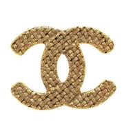 Pre-owned Metal chanel-jewelry Chanel Vintage , Yellow , Dames