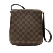 Pre-owned Fabric shoulder-bags Louis Vuitton Vintage , Brown , Dames