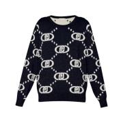 Chique Sweater Modellen Liu Jo , Black , Dames