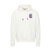 Hoodie met kangoeroezak Blend , White , Heren