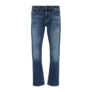 Stretch Denim Jeans Boss , Blue , Heren