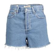 Chic Denim Shorts met Franjezoom Levi's , Blue , Dames