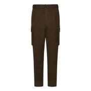 Bruine Cargo Broek met Riemlussen Dsquared2 , Brown , Heren