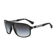 Ea4029-50638G Zonnebril Grijs Verloop Emporio Armani , Black , Heren