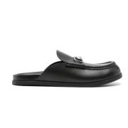 Zwarte Horsebit Mules Slip-On Stijl Gucci , Black , Heren