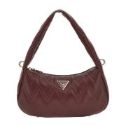 Dames Synthetische Bordeaux Handtas Guess , Red , Dames