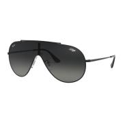 Wings RB 3597 Zonnebril Zwart/Grijs Getint Ray-Ban , Black , Unisex