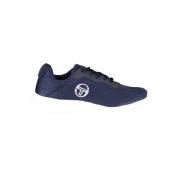 Sportieve Sneakers met Geborduurde Details Sergio Tacchini , Blue , He...