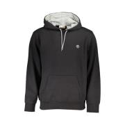 Slim Hooded Fleece Sweatshirt - Zwart Timberland , Black , Heren