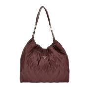 Bordeaux Synthetische Dames Shopper Guess , Red , Dames