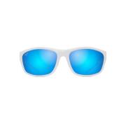 Blue Hawaii Nuu Landing Zonnebril Maui Jim , White , Unisex