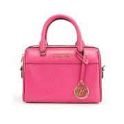 Karmijnroze Leren Crossbody Tas Michael Kors , Pink , Dames