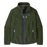 Retro Pile Jack Patagonia , Green , Heren