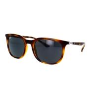 Stijlvolle zonnebril met blauwe lenzen Ray-Ban , Brown , Unisex