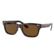 Gepolariseerde zonnebril MR Burbank Rb2283 Ray-Ban , Brown , Unisex