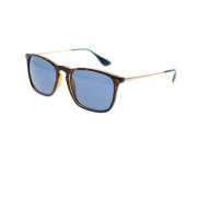 Chris Zonnebril Vierkant Metaal Acetaat Ray-Ban , Brown , Unisex