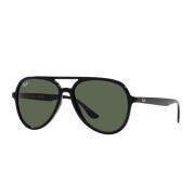 Vintage Stijl Zonnebril Groen Donker Ray-Ban , Black , Unisex