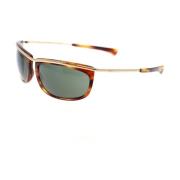 Vintage Ovale Zonnebril Olympian I Ray-Ban , Brown , Unisex