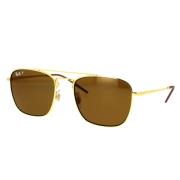 Vintage Stijl Gepolariseerde Zonnebril Ray-Ban , Yellow , Unisex