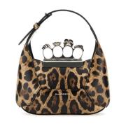 Mini Jewelled Hobo Handtas Alexander McQueen , Multicolor , Dames