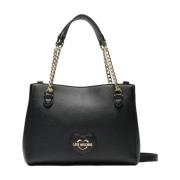 Dames Schoudertas Love Moschino , Black , Dames