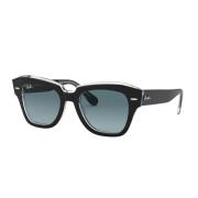 Vierkante zonnebril State Street Rb2186 Ray-Ban , Black , Unisex