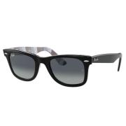 Klassieke Wayfarer zonnebril Rb2140 13183A Ray-Ban , Black , Unisex