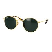 Ronde Junior Zonnebril Groen/Goud Ray-Ban , Yellow , Unisex