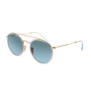 Ronde Zonnebril met Dubbele Neusbrug Ray-Ban , Yellow , Unisex