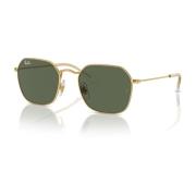 Junior Onregelmatige Vorm Zonnebril Goud Groen Ray-Ban , Yellow , Unis...