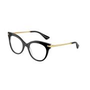 Stijlvolle Zwarte Zonnebril Dolce & Gabbana , Black , Unisex