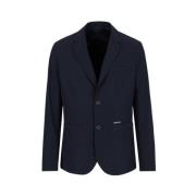 Stijlvolle Blazer Jas voor Heren Armani Exchange , Blue , Heren