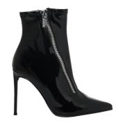 Virtuoso Zwarte Enkellaars Steve Madden , Black , Dames