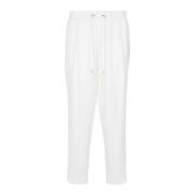 Lage Kruis Jacquard Monogram Broek Balmain , White , Heren