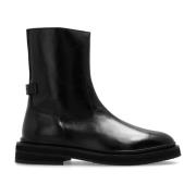 Leren laarzen Escher AllSaints , Black , Heren