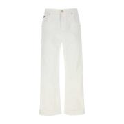 Stretch Witte Denim Jeans Etro , White , Heren