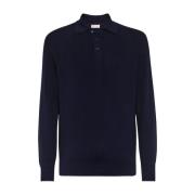 Stijlvolle T-shirts en Polos Brunello Cucinelli , Blue , Heren