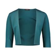 Korte Mouw Gebreide Vest vera mont , Green , Dames